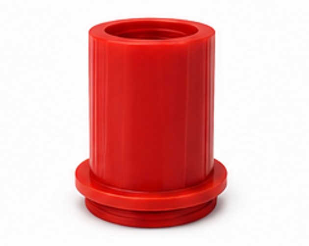 Plastic threaded rod end cap