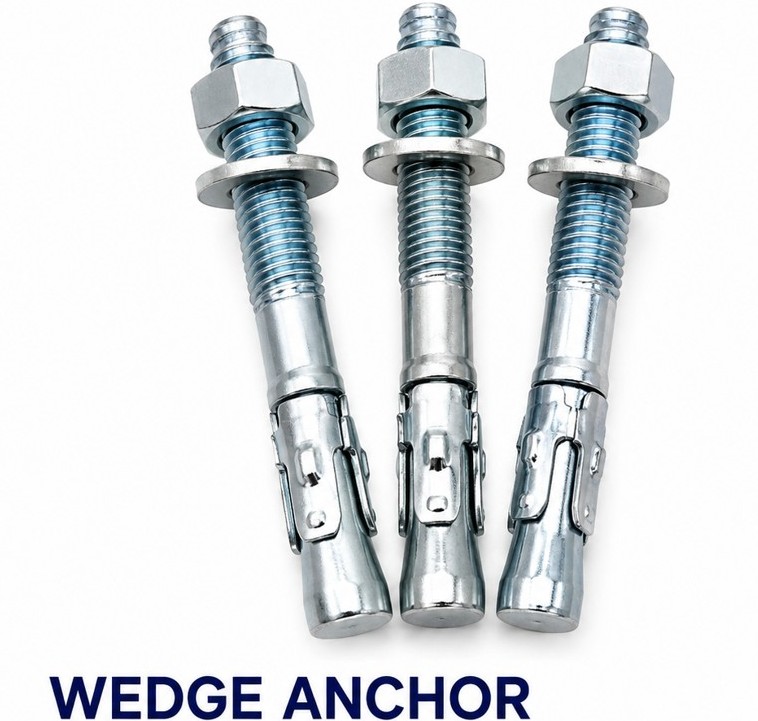Expansion bolt anchor for concrete buildings
